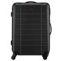 Валіза Wenger Amplar, середня, пластик, 4 колеса, чорна (653146) - зменшене зображення 4