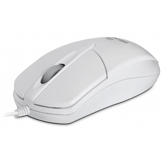 Мишка REAL-EL RM-211 USB White (EL123200014) - зображення 1