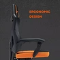 Крісло ігрове Canyon Wave MCH02 Mesh Black/Orange (CNE-MCH02) - зменшене зображення 6