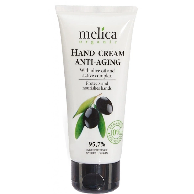 Крем для рук Melica Organic з оливковою олією та активними компонентами 100 мл (4770416342204) - зображення 1