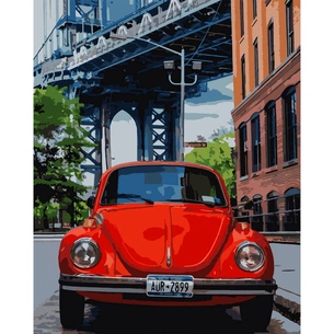 Картина по номерам Santi Ретро машина 40х50 см (954749) зображення 1