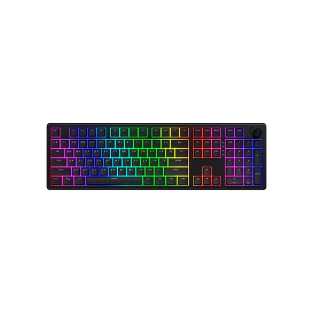 Клавіатура Hator Skyfall 100 USB UA Black (HTK1100UA) - зображення 1