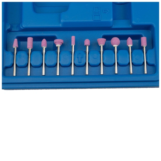 Шліфувальна машина Sigma пневматична пряма з аксесуарами в кейсі 54000 об/хв (6732891) - picture 7