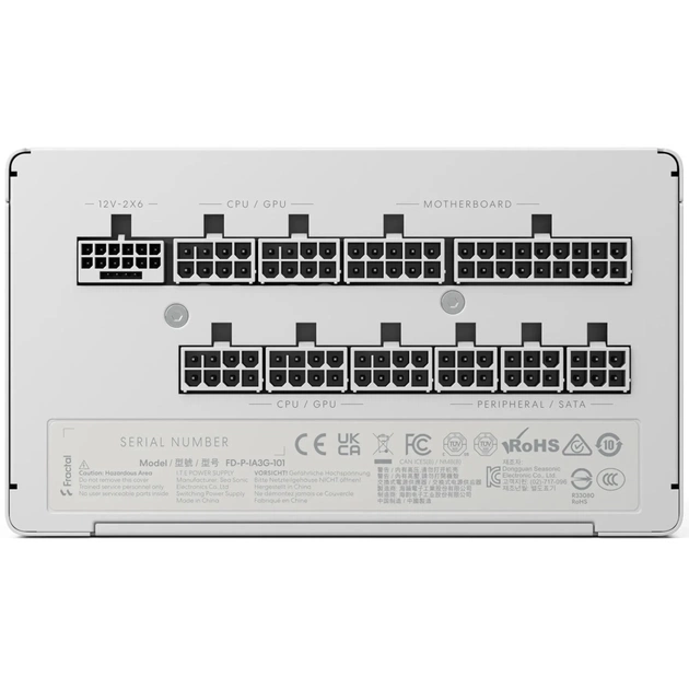 Блок питания Fractal Design 1000W Ion 3 Gold (FD-P-IA3G-101-EU-WT) - изображение 6