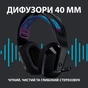 Навушники Logitech G535 Lightspeed Wireless Gaming Headset Black (981-000972) - зменшене зображення 9