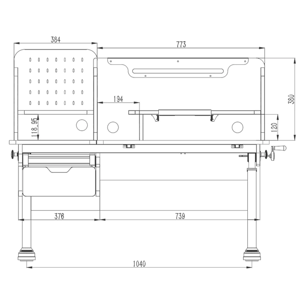 Парта Cubby Ammi grey (221919) - picture 12