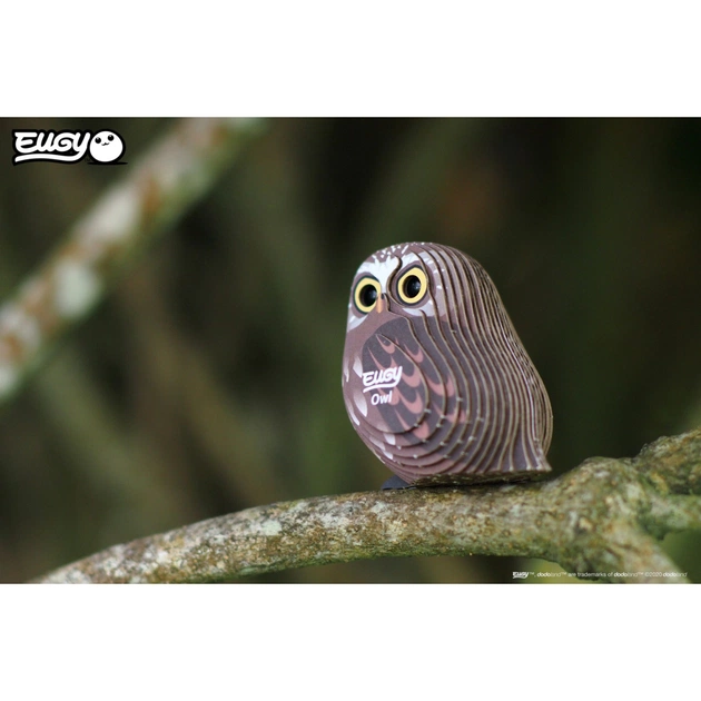 Пазл Eugy 3D Зоопарк Сова (XEG-044) - picture 10
