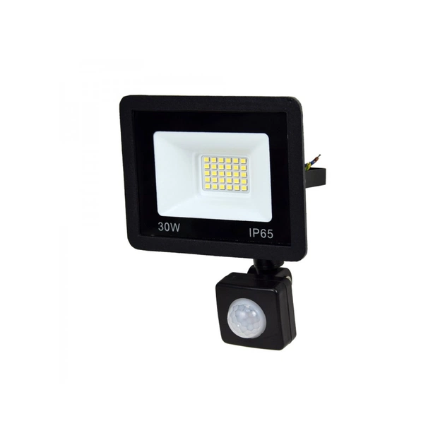 Прожектор Lightwell LW-FL-B-30-S 30 W з датчиком рух - зображення 1