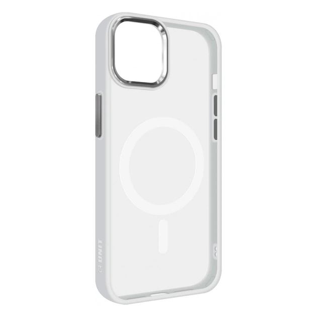 Чохол до мобільного телефона Armorstandart Unit MagSafe Apple iPhone 14 Matte Clear Silver (ARM70462) - зображення 1