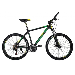 Велосипед Trinx M136 26"х19" Matt-Black-Yellow-Green (10030065) зображення 1