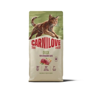 Сухой корм для кошек Carnilove True Fresh Duck Sterilised 6 кг (8595602582372) изображение 1