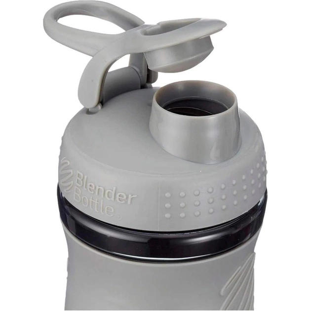 Шейкер спортивний BlenderBottle SportMixer 590ml Grey ORIGINAL (SM 20oz Grey) - picture 3