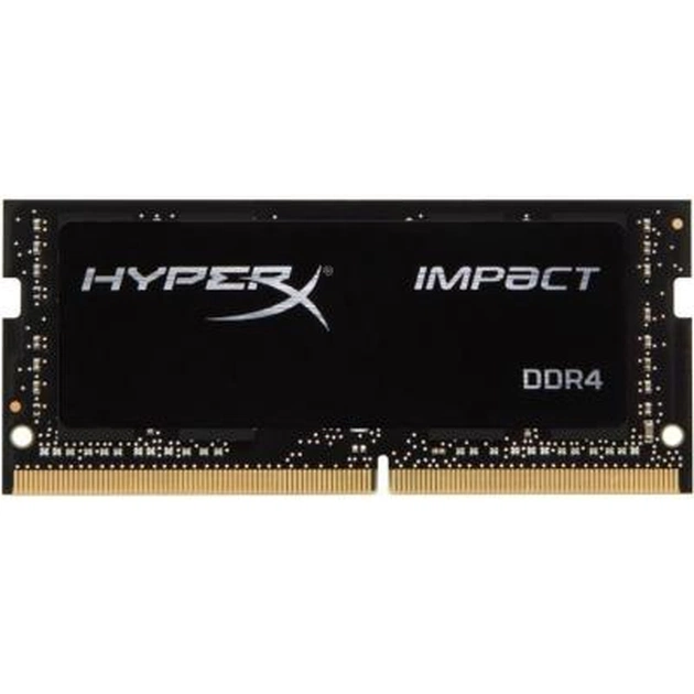 Модуль пам'яті для ноутбука SoDIMM DDR4 8GB 2400 MHz HyperX Impact Kingston Fury (ex.HyperX) (HX424S14IB2/8) - изображение 1