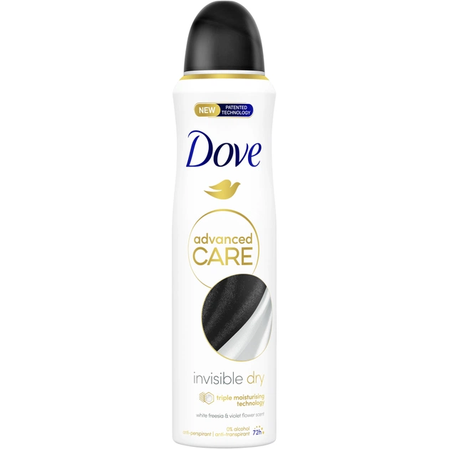 Антиперспирант Dove Невидимый 150 мл (8720181291630) - изображение 1
