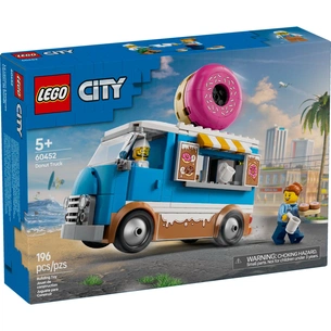 Конструктор LEGO City Вантажівка з пончиками (60452) зображення 1