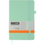 Книга записна Buromax Etalon 125x195 мм 96 аркушів в лінію обкладинка зі штучної шкіри М'ятна (BM.291260-38) - уменьшенное изображение 1