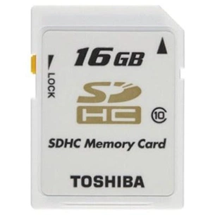 Карта пам'яті Toshiba 16Gb SDHC class 10 (SD-T16GJ(BL4/SD-T16GJ(BL5) зображення 1