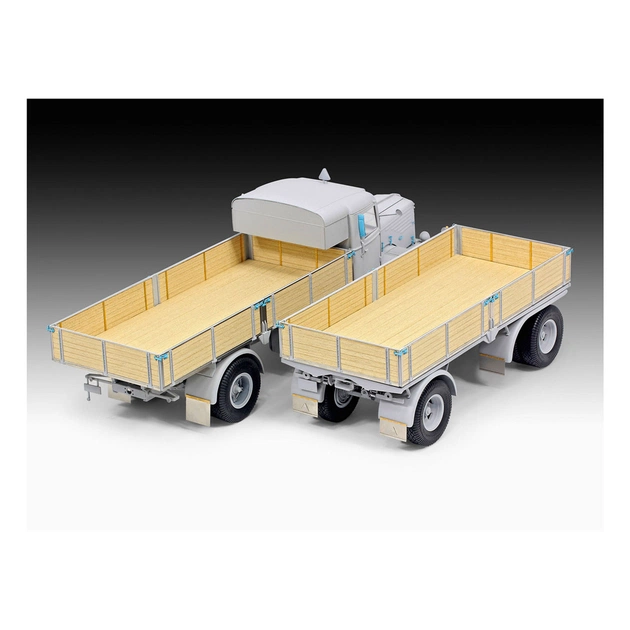 Збірна модель Revell Вантажна машина Büssing 8000 S13 з причепом рівень 5 масштаб 1:24 (RVL-07580) - picture 5