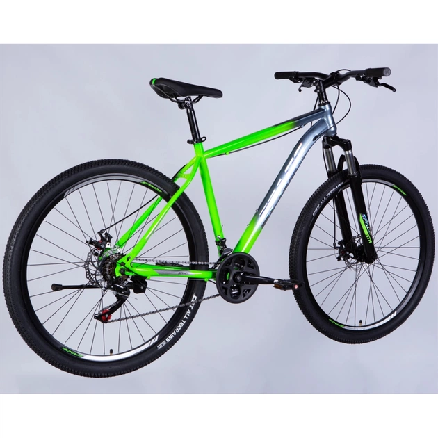 Велосипед Space 29" MARS DD FR рама-20" ST 2026 зелено-сріблястий (OPS-SP-29-164) - picture 3