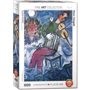 Пазл Eurographics Синій скрипаль. Марк Шагал, 1000 елементів (6000-0852) зображення 1