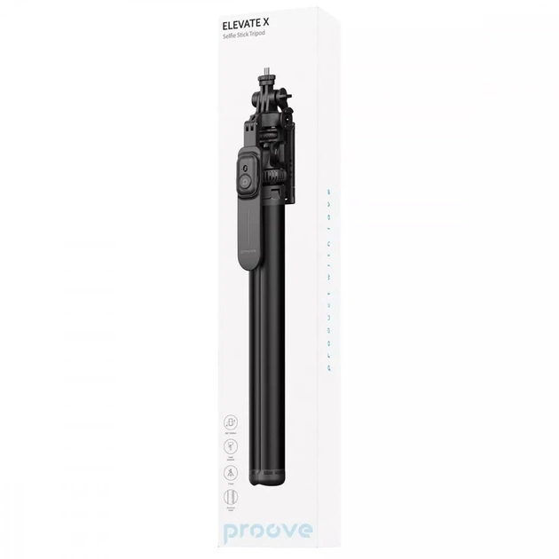 Трипод Proove Elevate X Selfie Stick 2055 mm Black (MPEL0010001) - picture 10