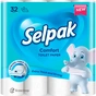 Туалетний папір Selpak Comfort 2 шари 32 рулони (8690530274471) - зменшене зображення 1