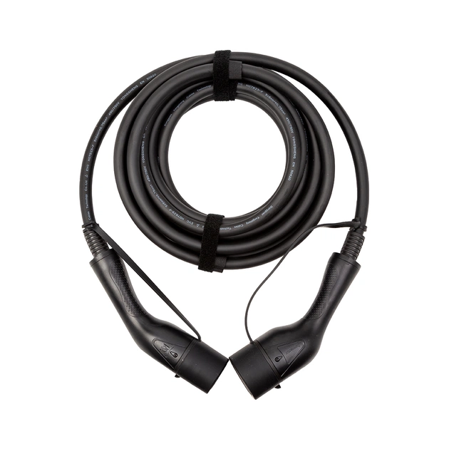 Зарядний кабель для електромобіля Duosida Type 2, 32A, 22kW, 3-фазний, 7м (EV200825) - picture 1