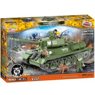 Конструктор Cobi Чотири танкісти та собака, 530 деталей (COBI-2486A) зображення 1