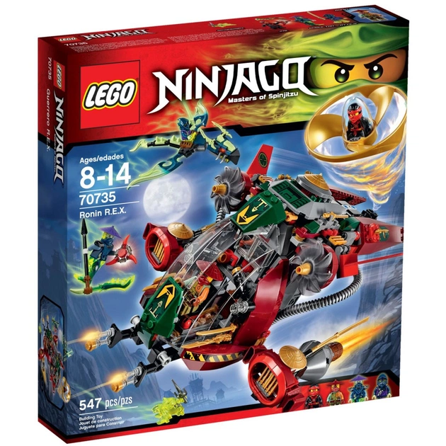 Конструктор LEGO Ninjago Корабель R.E.X Ронана (70735) - изображение 1