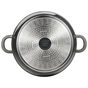 Сотейник Bergner Excalibur з кришкою 24 см Grey (BG-36103-GY) - зменшене зображення 4