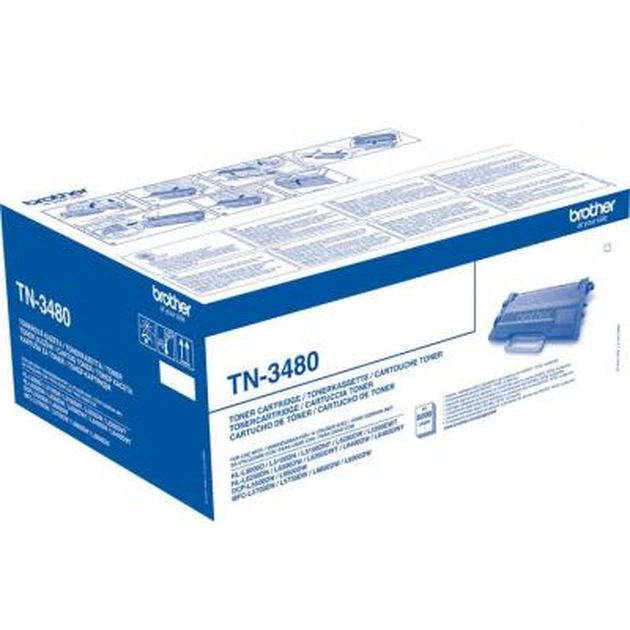 Картридж Brother HL-L5000/5100/6250, DCP-L5500, MFC-L5700, 8K (TN3480) - изображение 1
