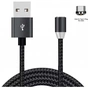 Дата кабель USB 2.0 AM to USB-C 1.2m Magneto black XoKo (SC-355a MGNT-BK) - зменшене зображення 1