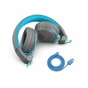 Bluetooth-гарнітура JLab Studio Wireless Grey/Blue (IEUHBASTUDIORGRYBLU4) - зменшене зображення 3