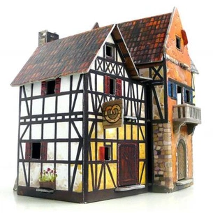 Збірна модель Умная бумага Пекарня серії Середньовічне місто (243-01) зображення 1