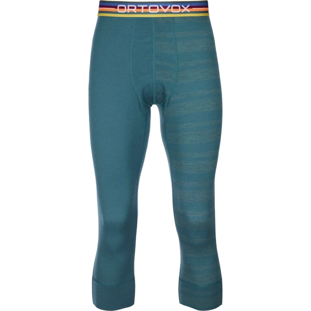 Термоштани Ortovox 185 Rock'n'Wool Short Pants Mns pacific green - S - бірюзовий (025.001.0163) - изображение 1