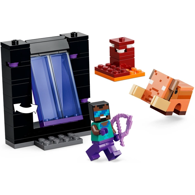 Конструктор LEGO Minecraft Путешествие в Нижний мир и Портал в Край (21584) - изображение 6