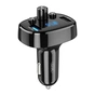 FM модулятор XO BCC-02 3.1A/2 USB Black (ВCC-02) - уменьшенное изображение 1