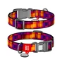Нашийник для тварин WAUDOG Nylon з QR паспортом "Куби 3Д" пластиковий фастекс S (280-4057) - зменшене зображення 1