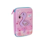 Пенал Cool For School LED 1 відділення з органайзером рожевий (QT-5758-Pink) - зменшене зображення 2