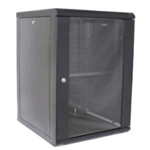 Шафа настінна Hypernet 15U 19" 600x450 (WMNC-15U-FLAT-BLACK) зображення 1