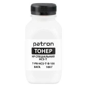 Тонер HP HCS-T, 100 г, black Patron (PN-HCS-T-B-100) зображення 1
