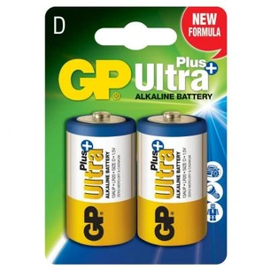 Батарейка Gp D Ultra Plus LR20 * 2 (13AUP-U2 / 4891199100369) зображення 1