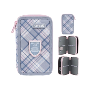 Пенал Kite 623 College Line Girl, 2 відділення (K25-623-1) изображение 1