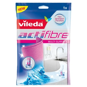 Серветки для прибирання Vileda Актіфайбер з мікрофіброю ActiFibre 1 шт. (4023103185678) зображення 1