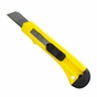 Ніж канцелярський H-Tone 18 мм жовтий (KNIFE-HT-JJ40605A-18) - зменшене зображення 2