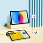 Чохол до планшета BeCover Tri Fold Hard Apple iPad 10.9" 2022/2024 Black (712983) - зменшене зображення 5