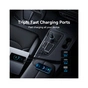 Зарядний пристрій Baseus Golden Contactor Pro GaN Fast Charging Car Charger U+2C 65W Lunar Gray (C00035202841-00) - зменшене зображення 4
