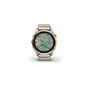 Смарт-годинник Garmin fenix 7S, Sapph Sol, Cream Gold Ti w/ Cream Nylon, GPS (010-02539-39) - зменшене зображення 4