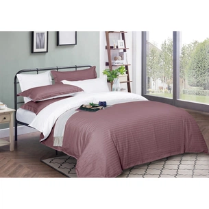 Підковдра MirSon Satin Stripe 30-0008 + 30-0001 Bethseda 200х220 см (2200005257449) зображення 1