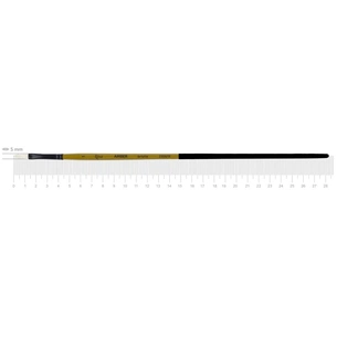 Пензлик для малювання Rosa Щетина овальна, AMBER 2306FR, №1 (4823098533474) изображение 1